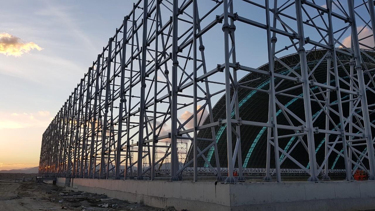Coal warehouse of Vinh Tan 4 Extension Thermal Power Plant